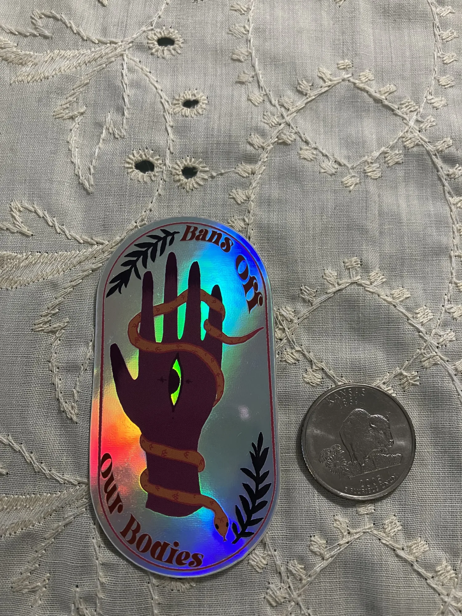 Bans Off Our Bodies - Fundraiser Stickers