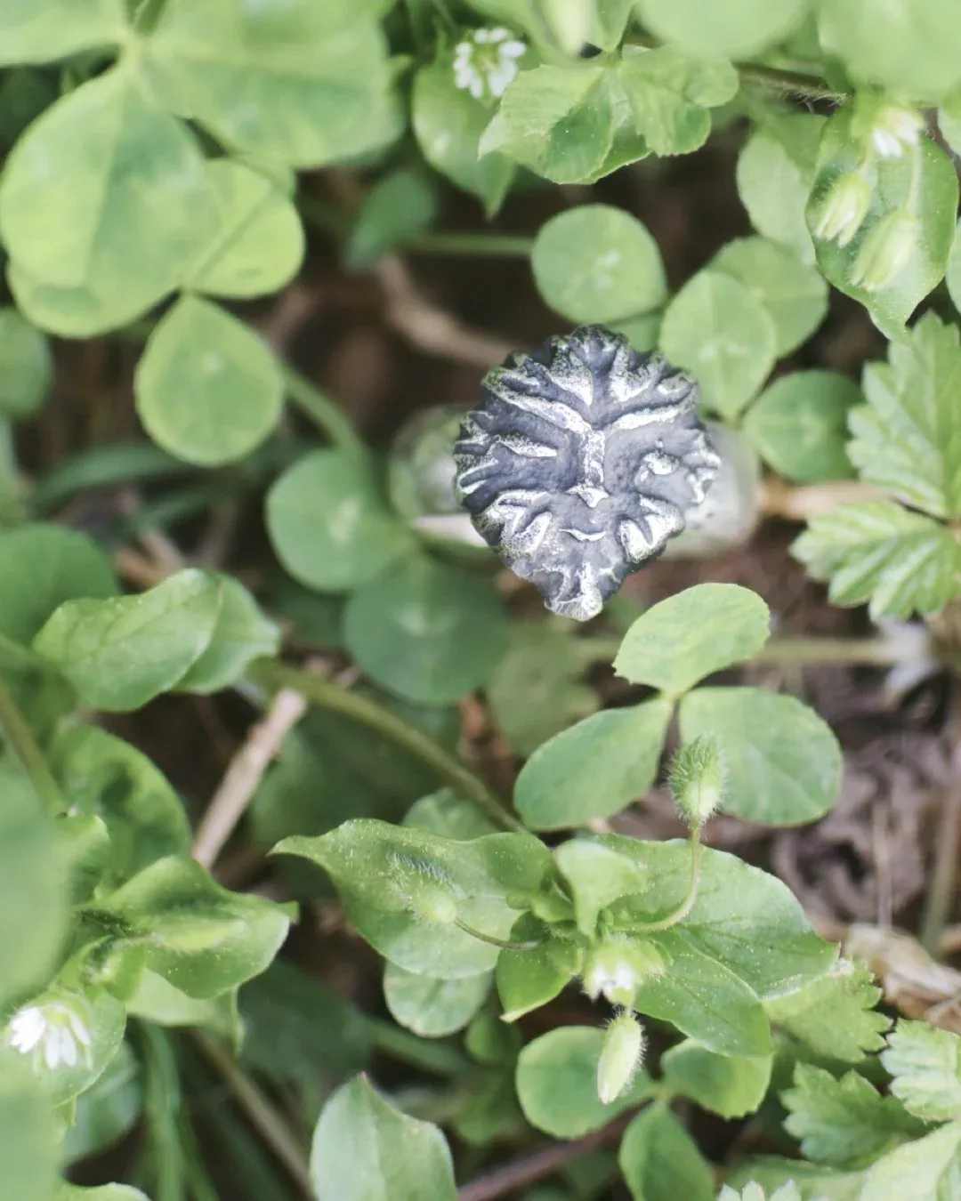 Green Man Ring- Size 6.25