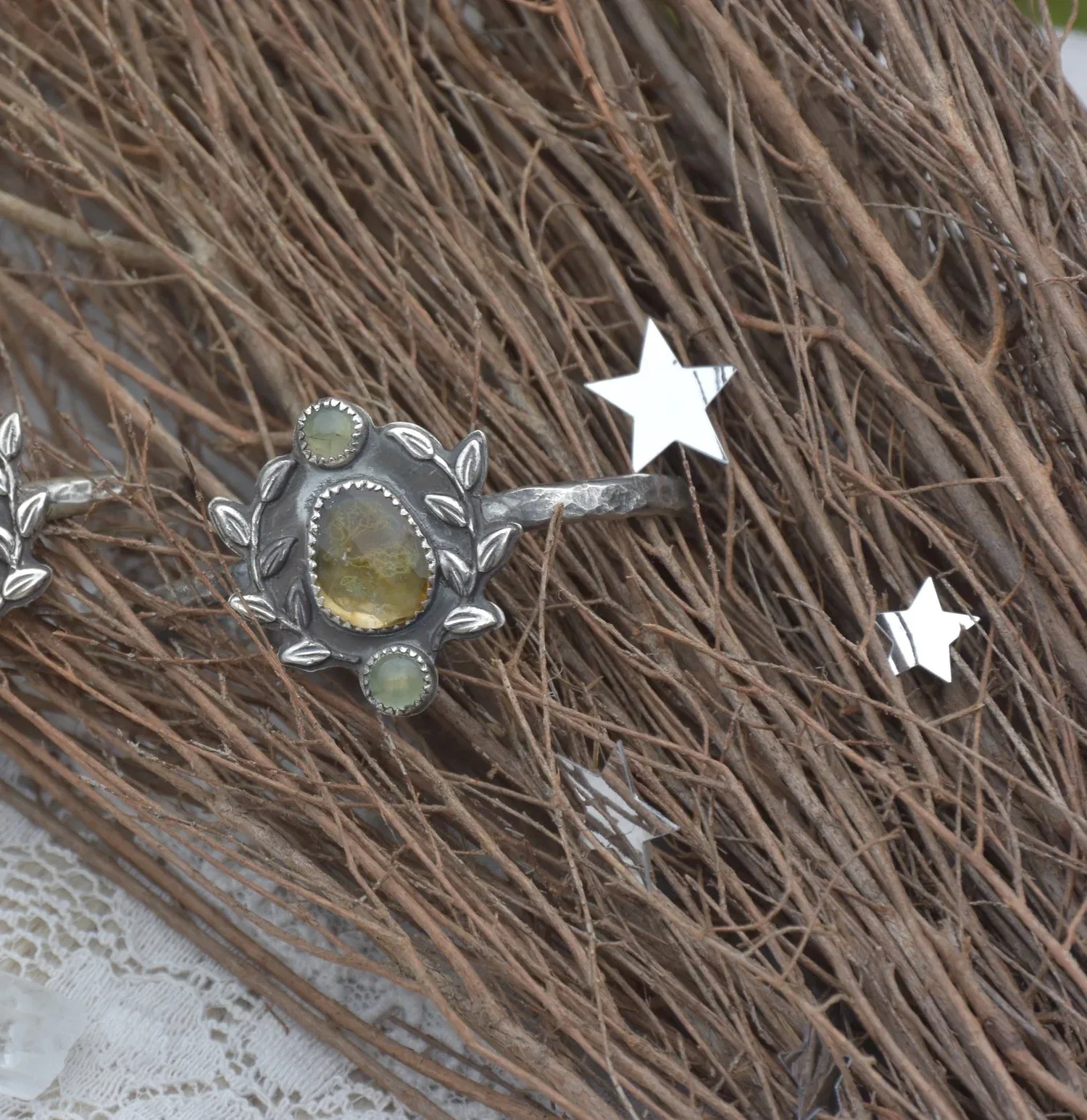 Medeina Citrine Cuff