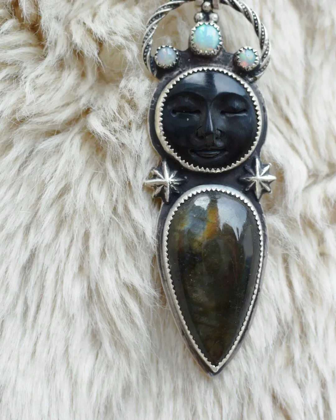 Phyllis and Aristotle pendant