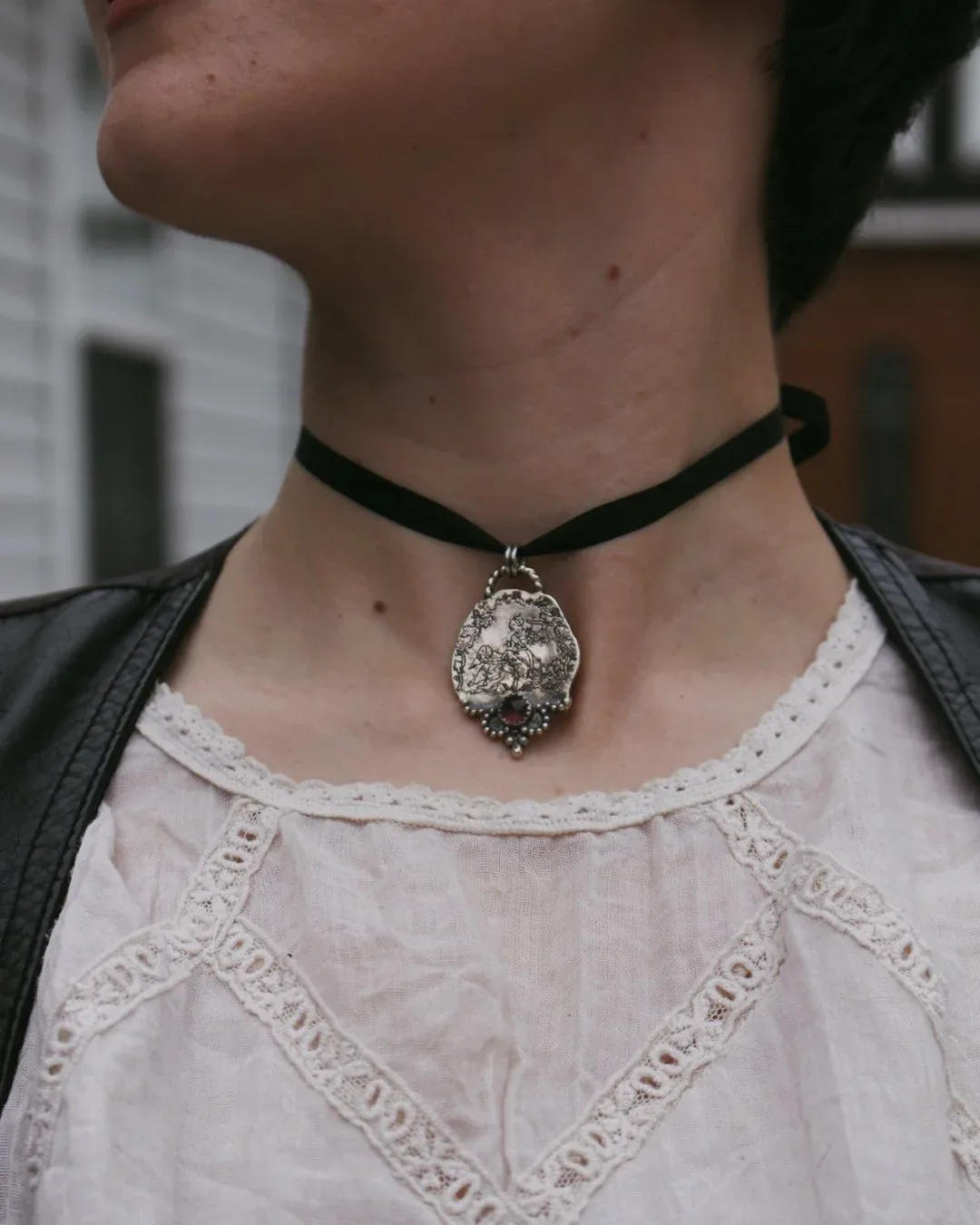 Phyllis and Aristotle pendant