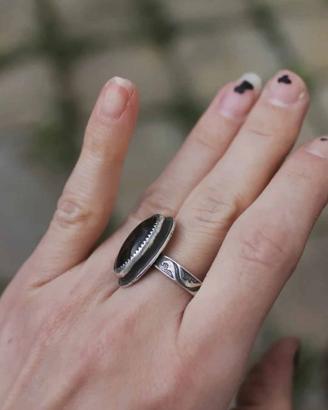 Pierretesite Ring