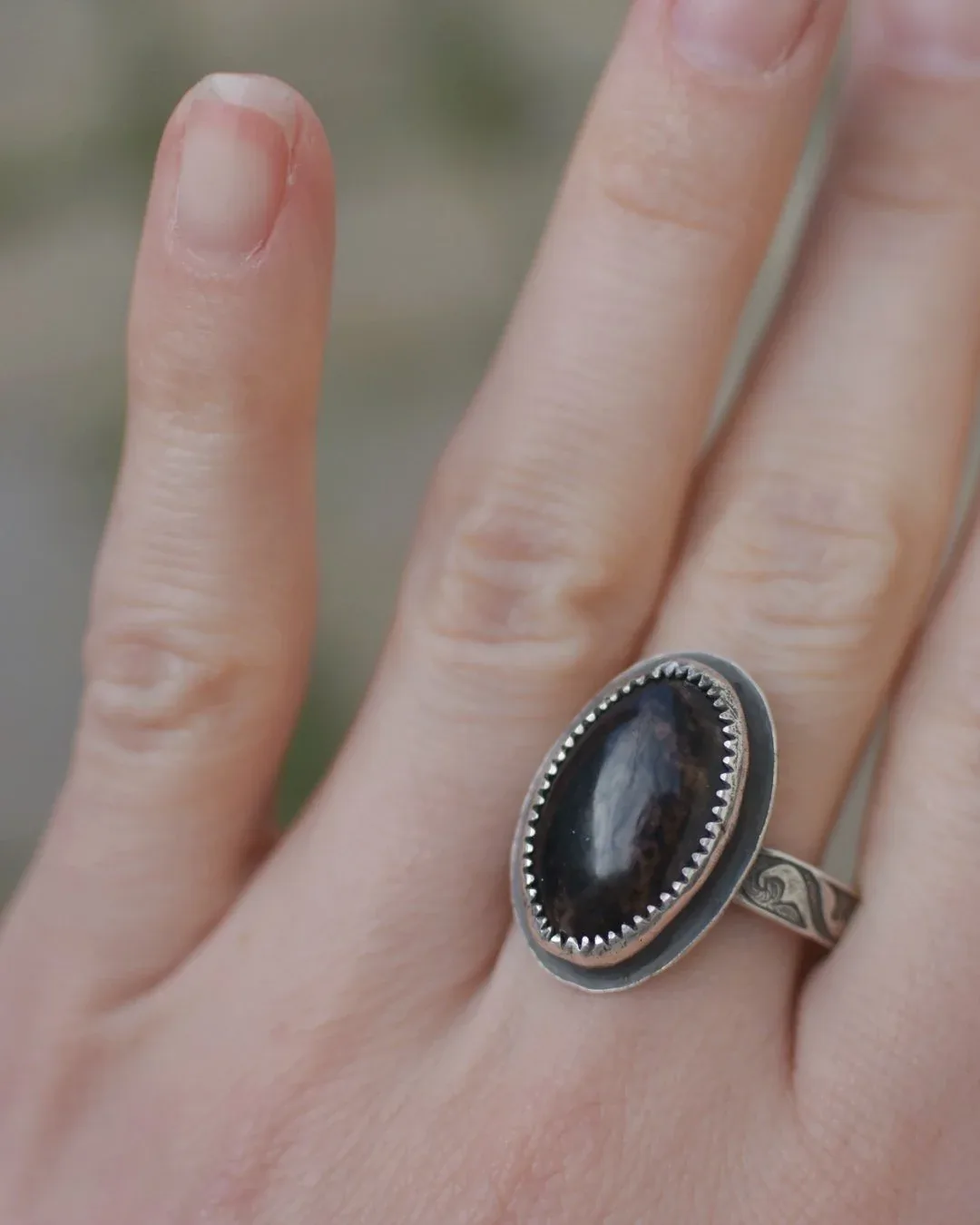 Pierretesite Ring
