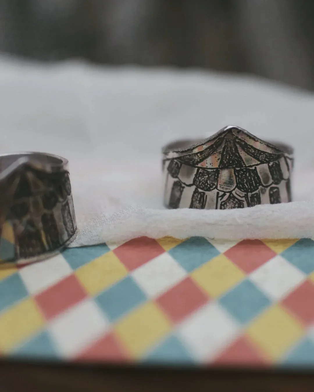 Big Top Circus Tent Ring- Size 6.5