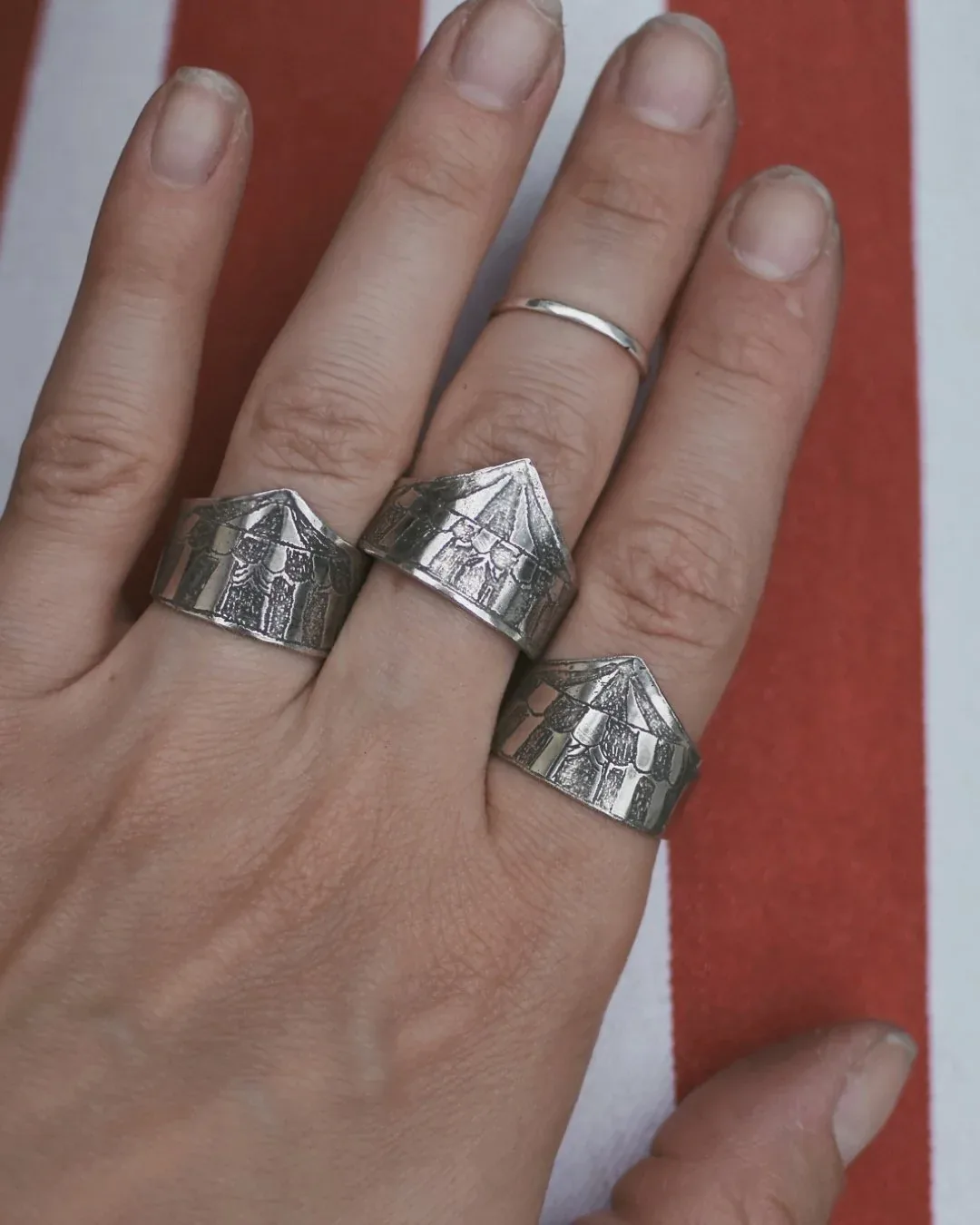 Big Top Circus Tent Ring- Size 6.5