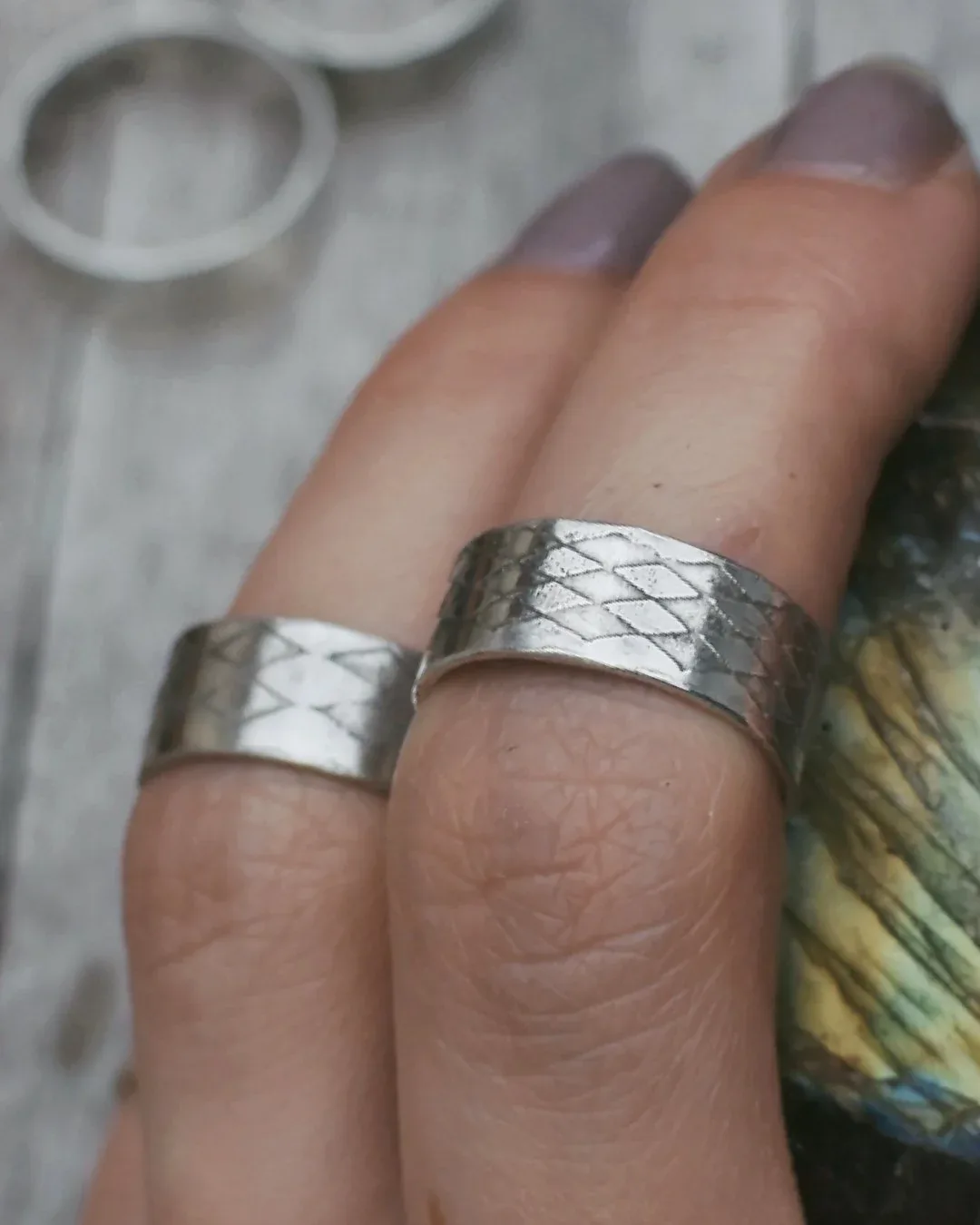 Harlequin Ring Band