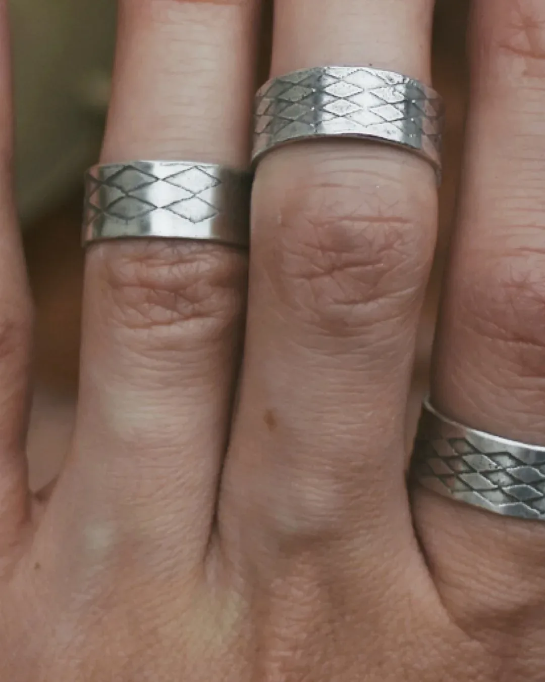 Harlequin Ring Band