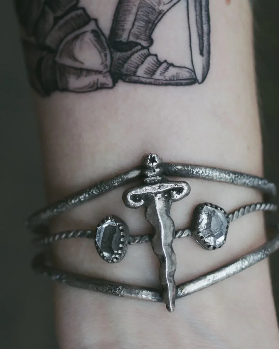 Ancient Armor Cuff- 7"