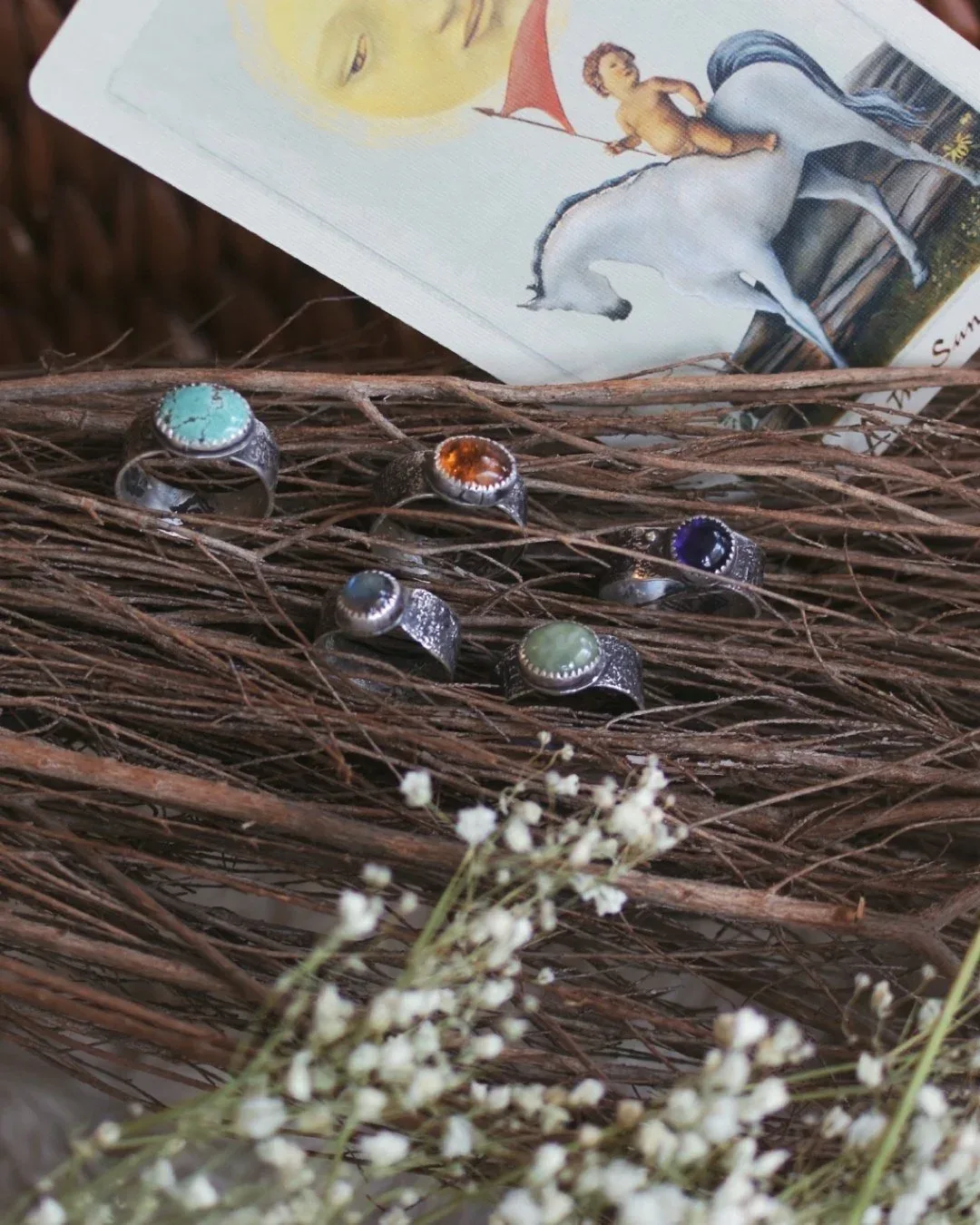 Fall Brush Ring- size 10.75