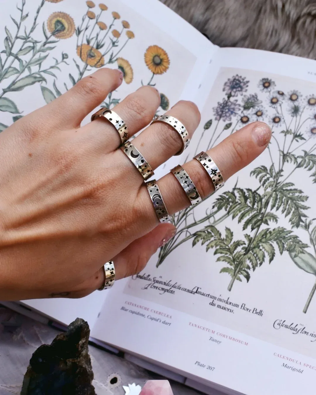 Stargazer 5mm Sterling Band