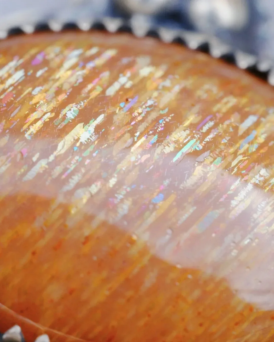 Sunstone and Amazonite Moon Necklace- 20” chain